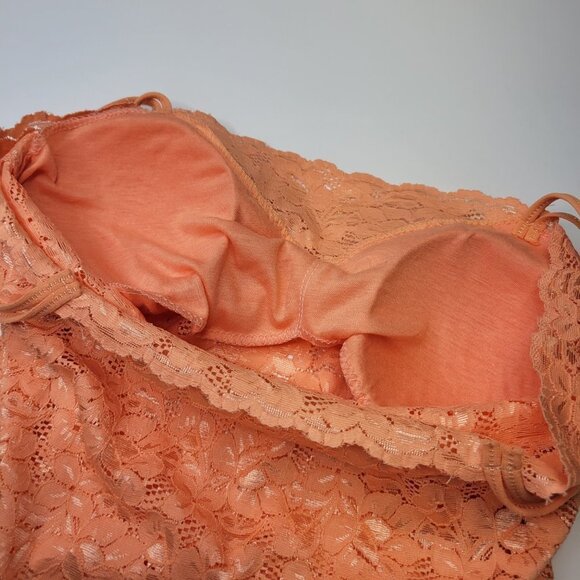 Lace Cami Crop Top Lace Bralette Stretchy Lace Camisole Lace Crop Tank Top - NEW - Picture 4 of 11